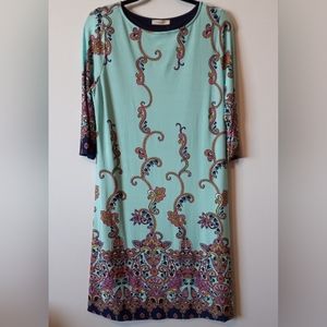 Stitch Fix Gilli Colbie Paisley Retro Knit Dress